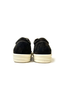 RICK OWENS - Leather Shoes - Vintage Sneaks - AW25 - 10611 INDIGO/MILK/MILK